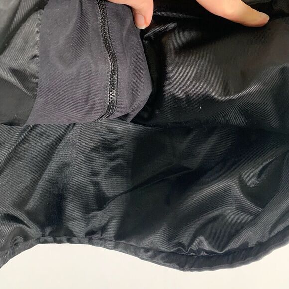 Orvis Vest Women's Medium Black Full Zip Pockets Turtleneck Polyester Blend - Picture 6 of 8